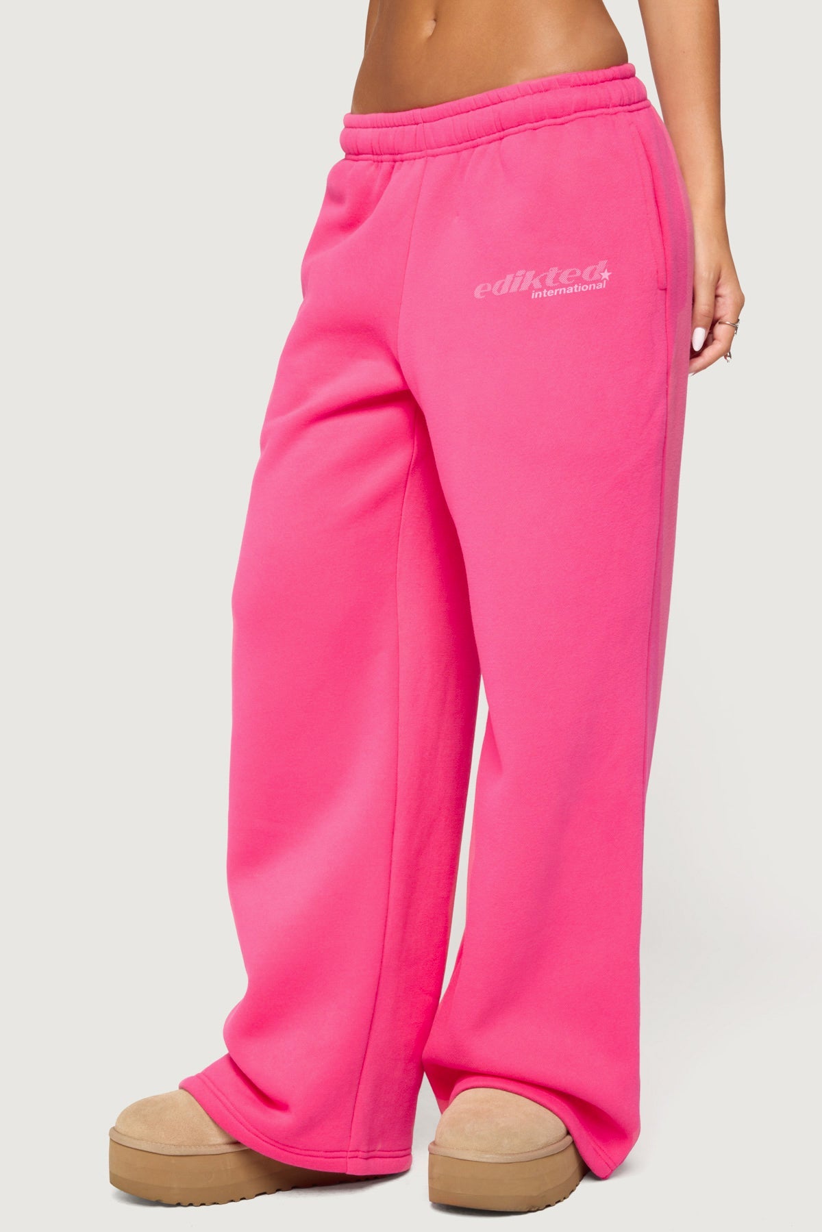 Edikted International Wide Leg Joggers