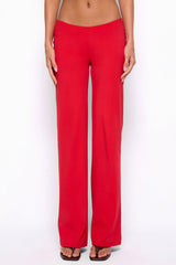 Anika Scooped Straight Leg Trousers
