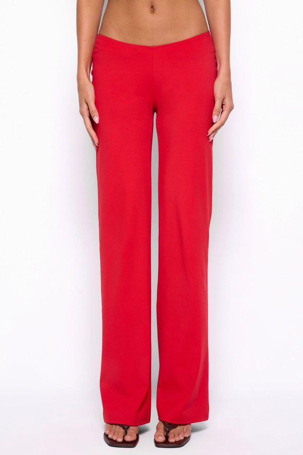 Anika Scooped Straight Leg Trousers