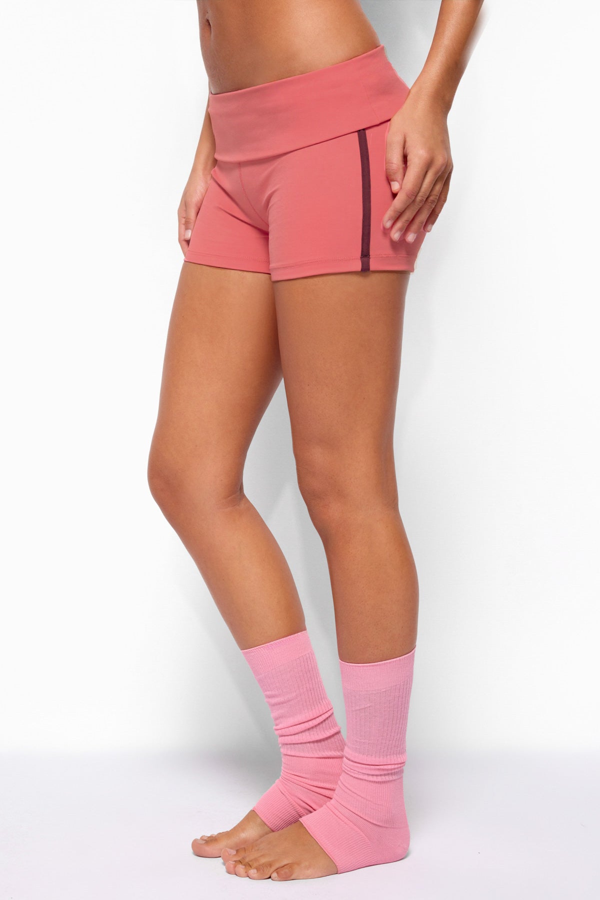 Ambar Contrast Stripe Shorts