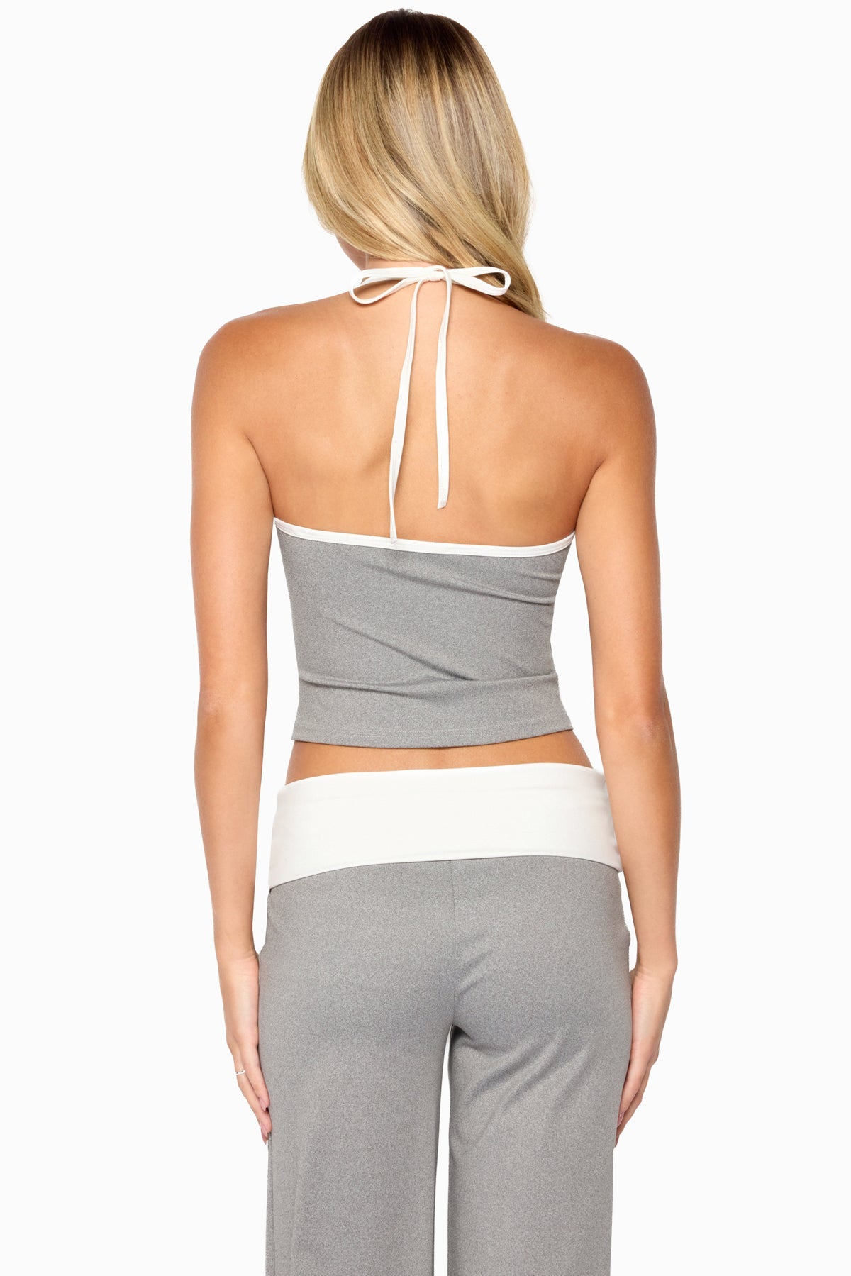 Dayna Contrast Halter Top