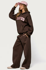 Edikted Glow Rhinestone Hoodie