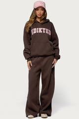 Edikted Glow Rhinestone Joggers