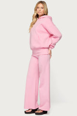 Angel Energy Sequin Foldover Trousers