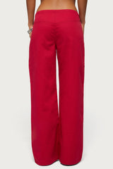Kala Grommet Low Rise Baggy Jeans