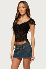 Haile Lace Top
