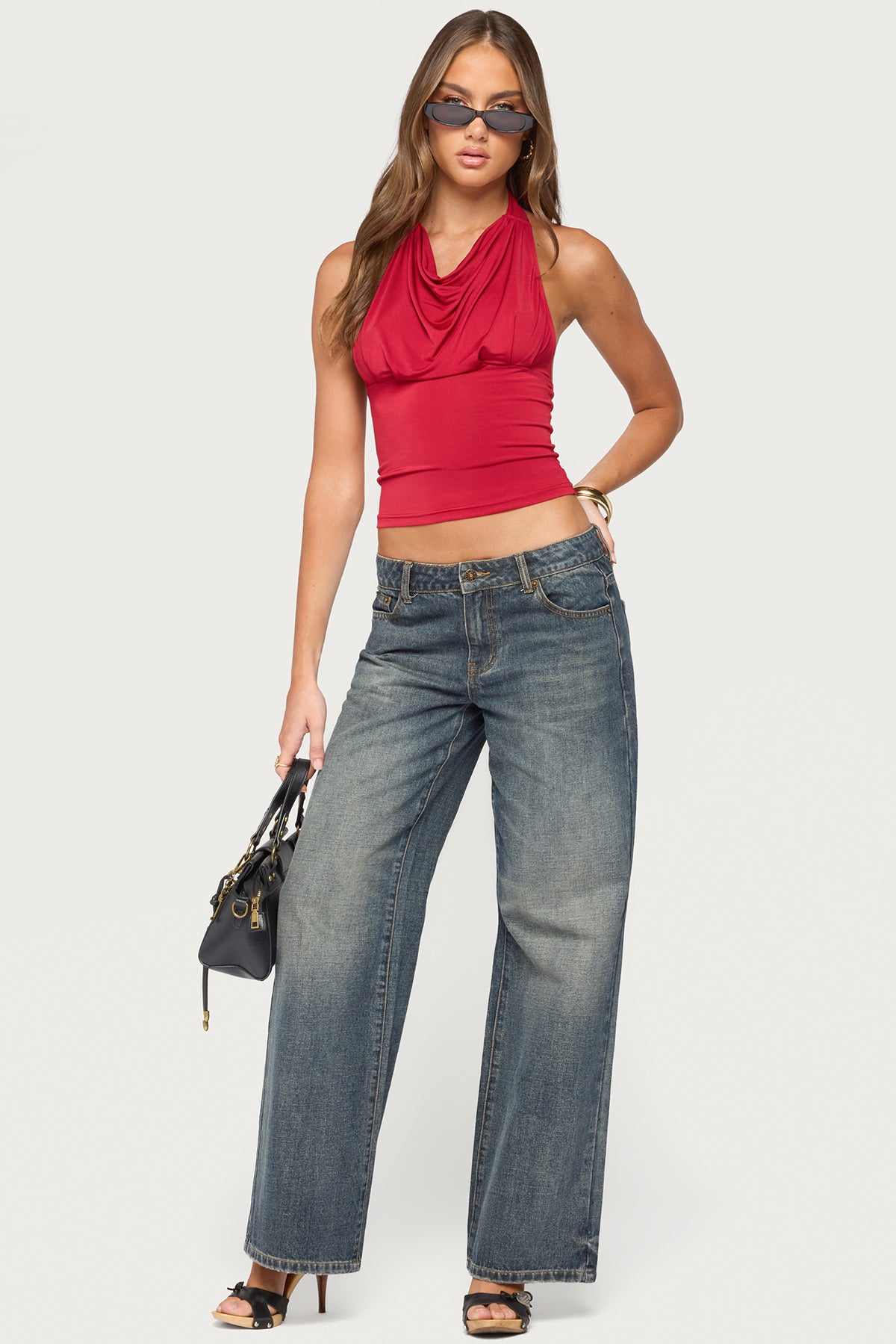 Jarla Backless Halter Top