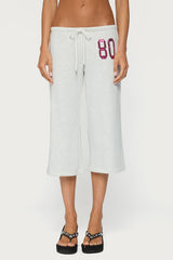 80 Sequin Capri Joggers