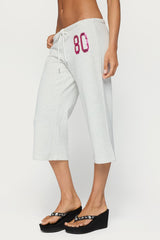 80 Sequin Capri Joggers