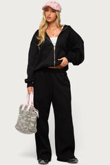 Basic Girl Wide Leg Edikted Joggers