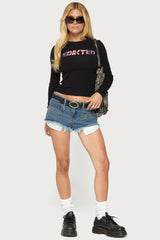Edikted London Long Sleeve Top