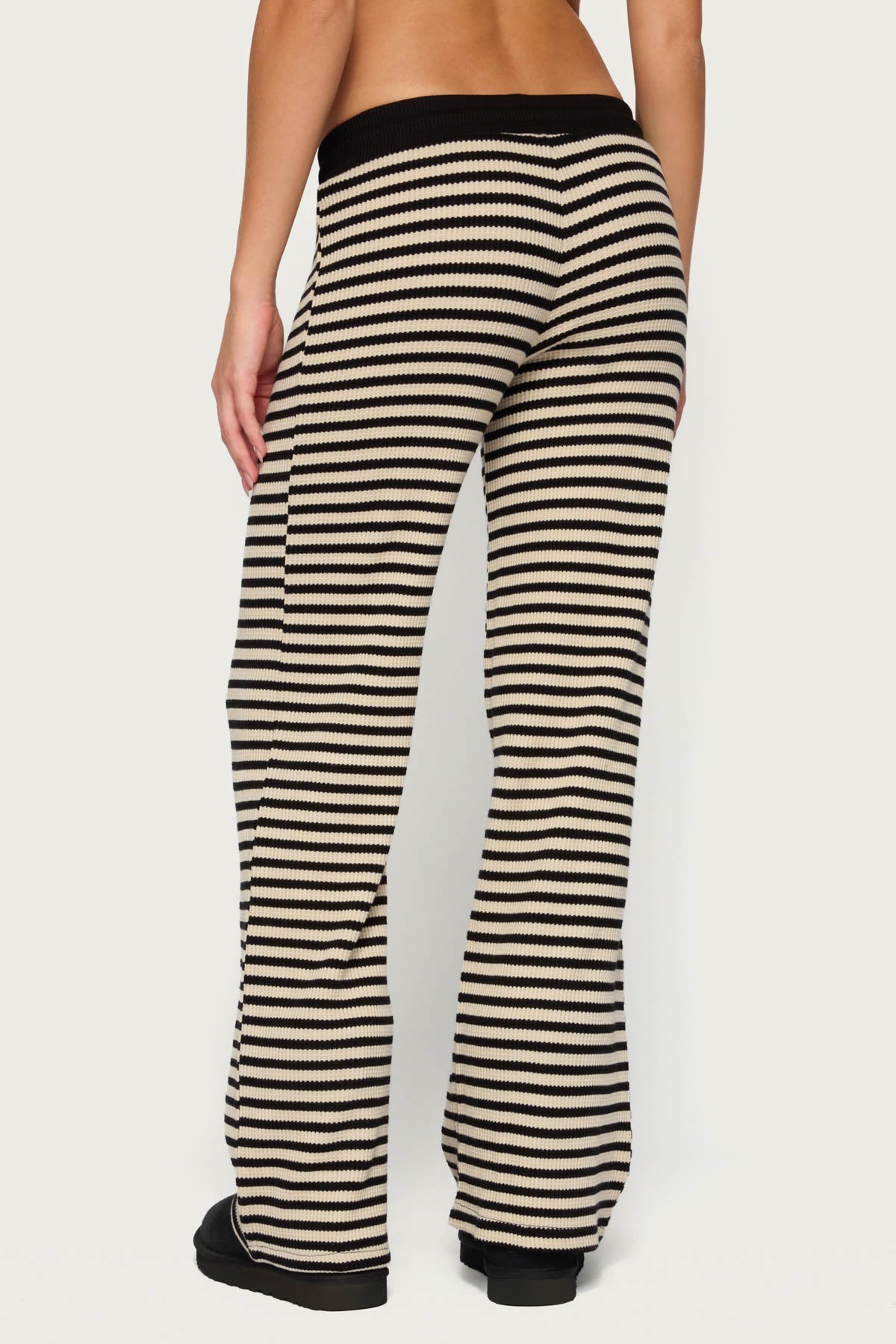 Helene Straight Leg Waffle Trousers