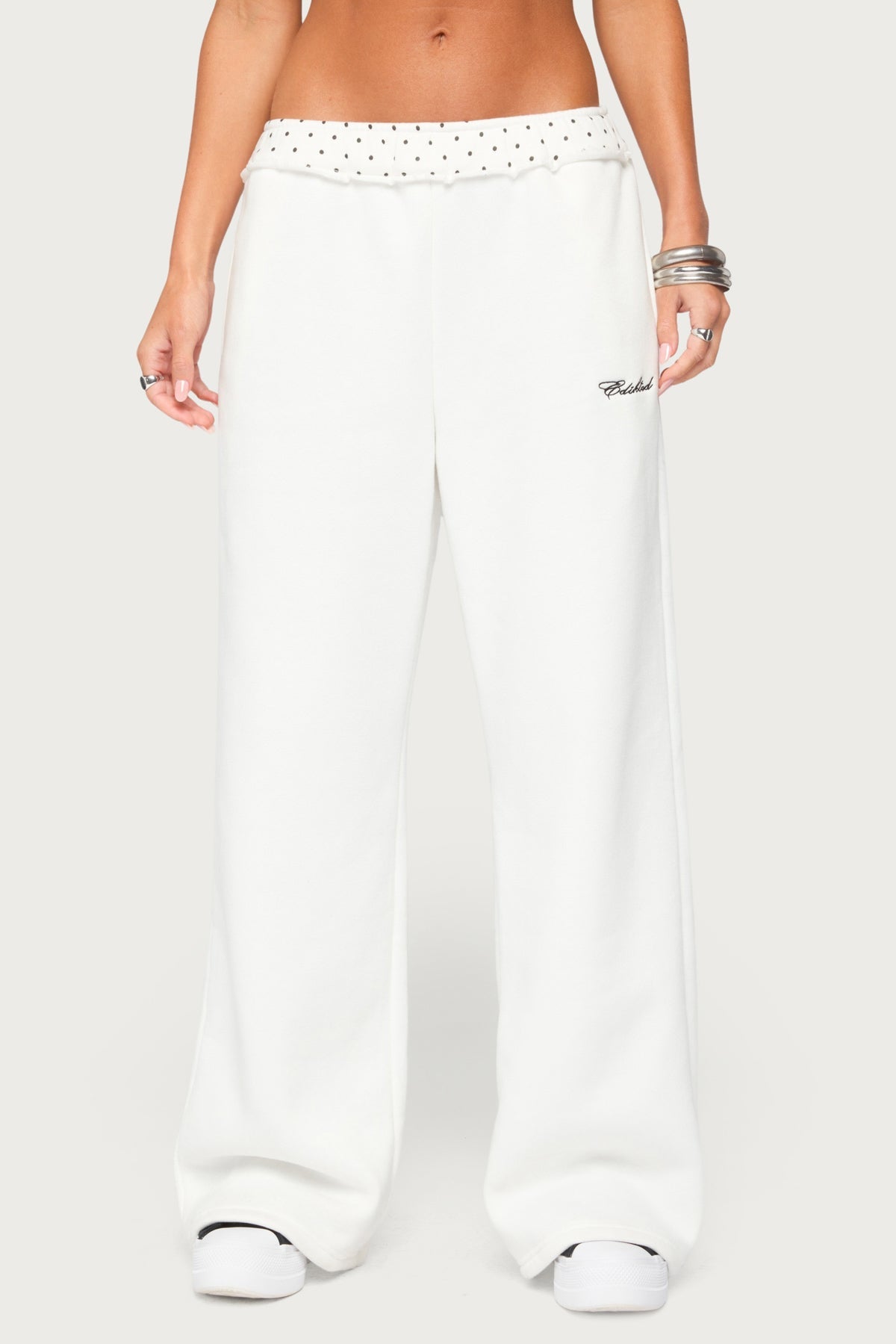 Deila Polka Dot Edikted Joggers