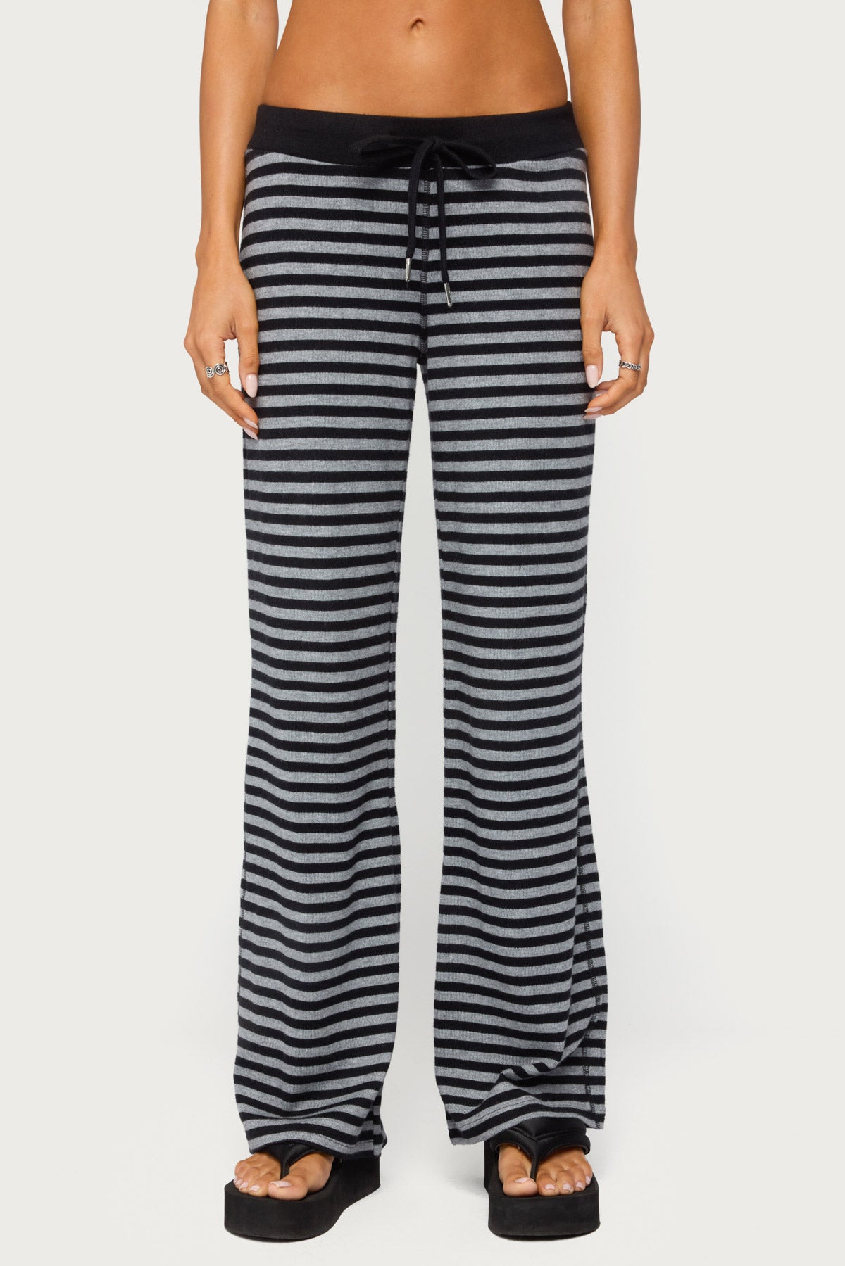 Tarla Striped Knit Trousers