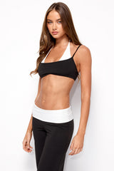 Reyna Contrast Layered Bralette