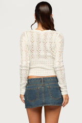 Jaiva Knit V Neck Cardigan