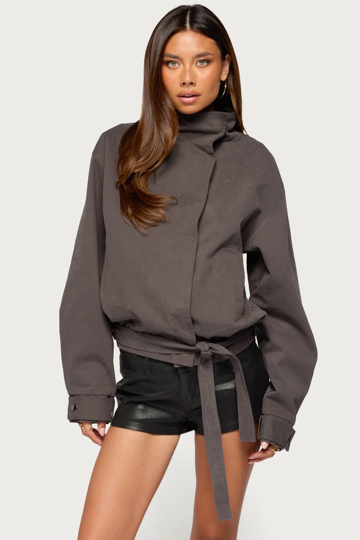Aiza High Neck Jacket