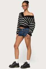 Benz Striped Knit Sweater