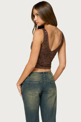 Neeva Bead & Sequin Top