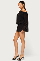 Jeala Lacey Chiffon Romper