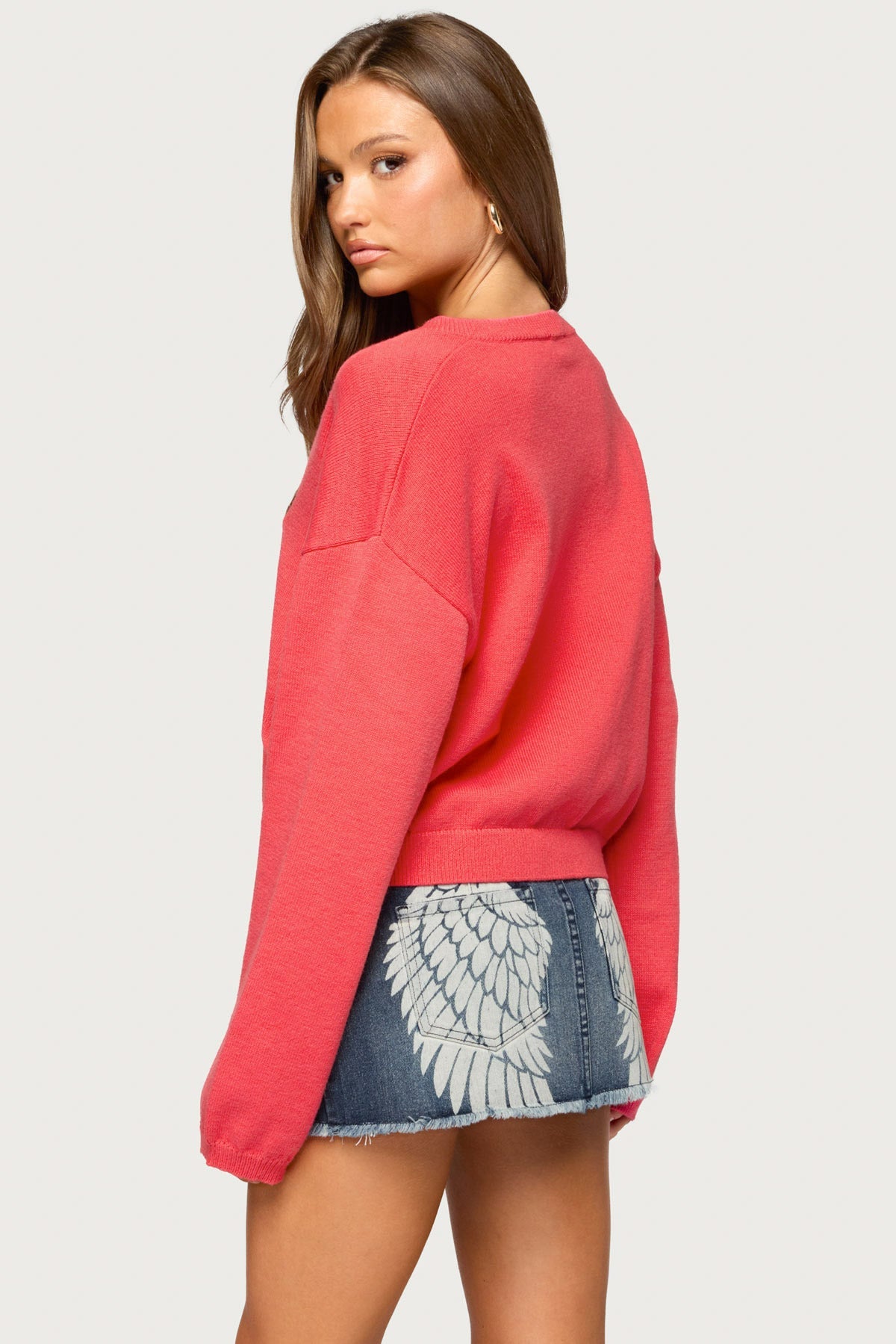 Fion Buttoned Knit Cardigan