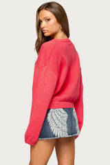 Fion Buttoned Knit Cardigan