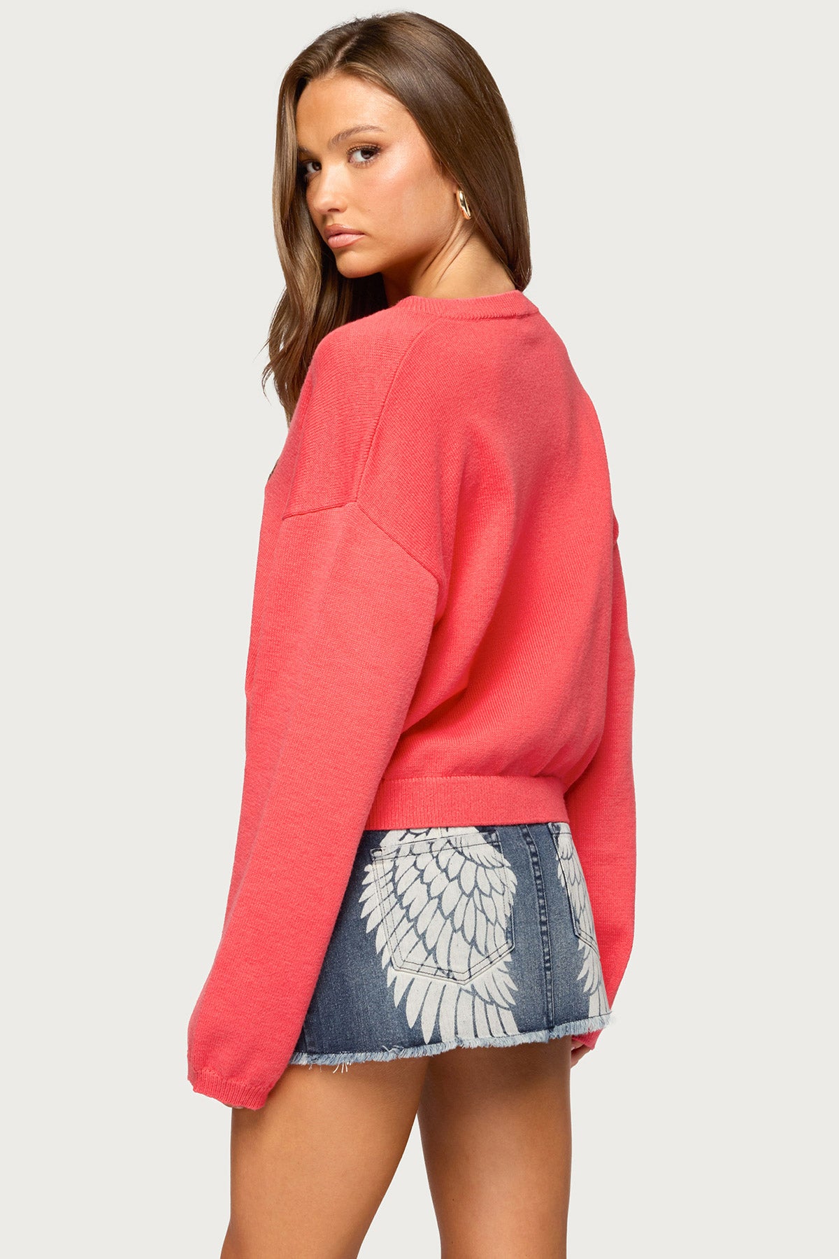 Fion Buttoned Knit Cardigan
