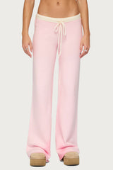 Hanin Straight Leg Knit Trousers