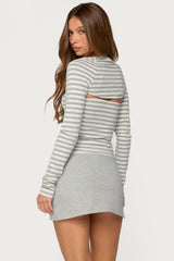 Kamree Two Piece Striped Top