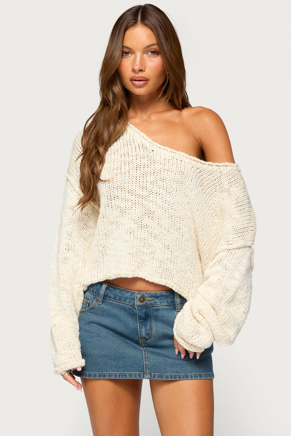Estea Scoop Neck Knit Sweater view 2