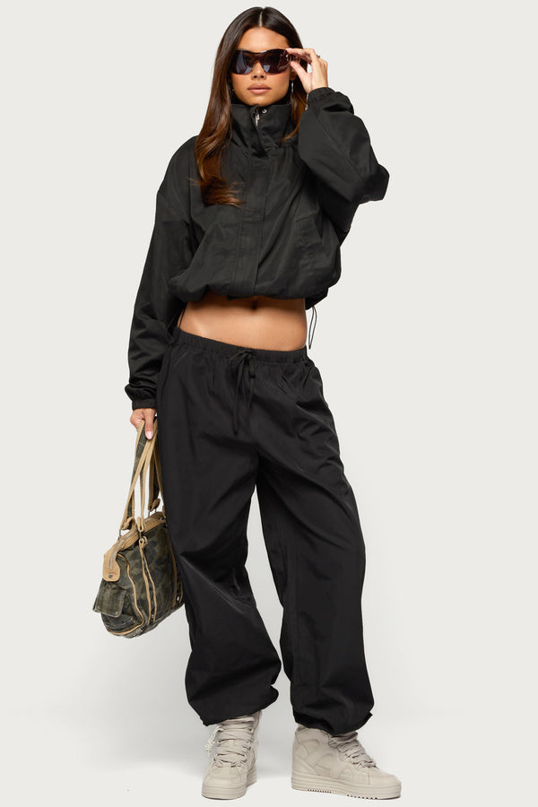 Corinne Nylon Track Pants view 1