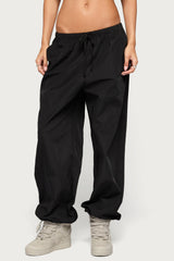 Corinne Nylon Track Pants