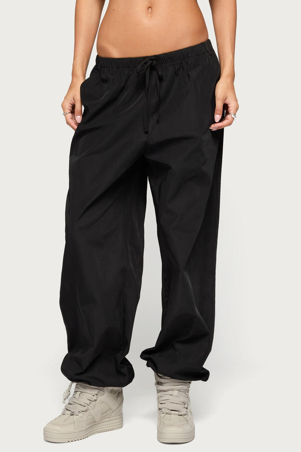 Corinne Nylon Track Pants