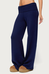 Nani Knit Foldover Trousers