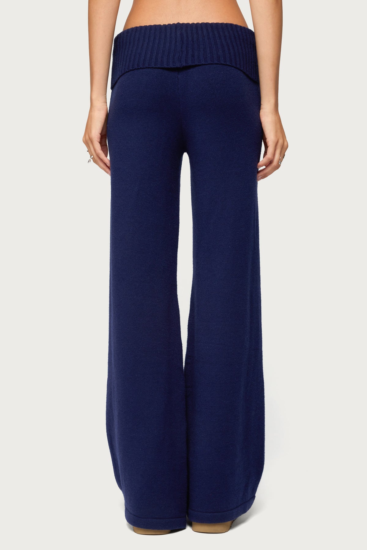 Nani Knit Foldover Trousers