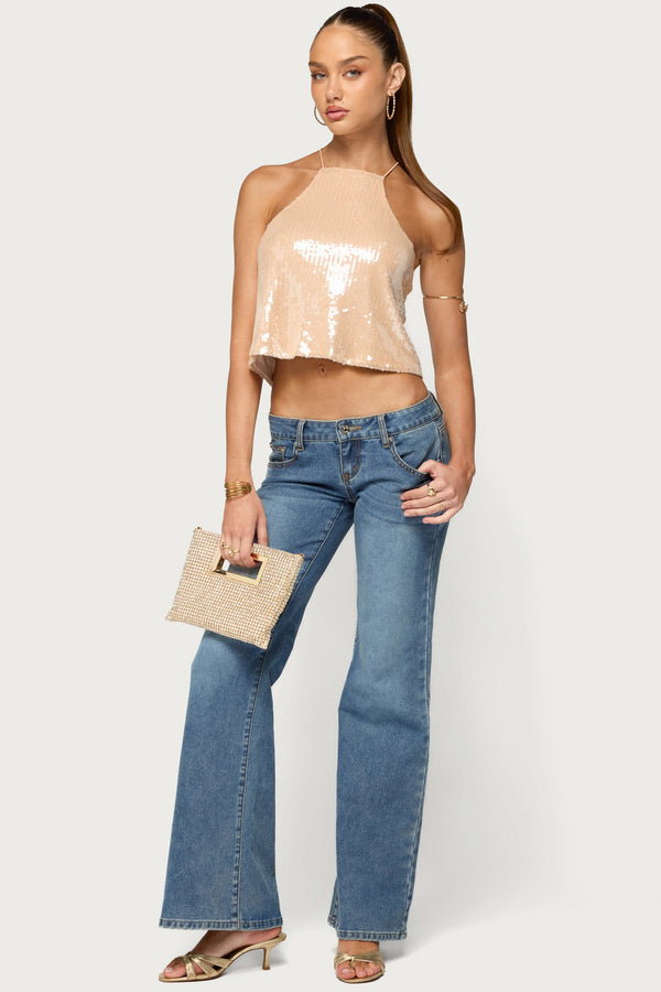 Dazz Sequin Top view 2