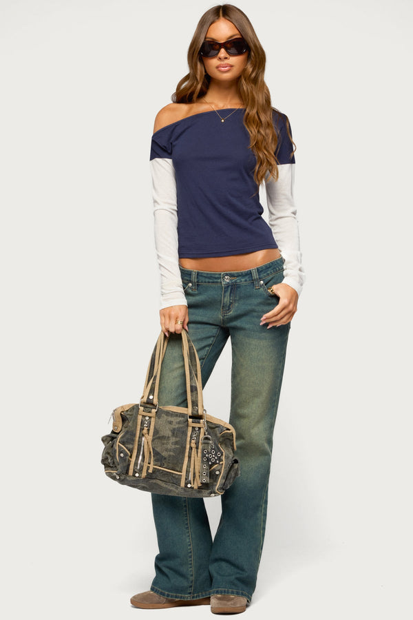 Maylee Off Shoulder Long Sleeve Top