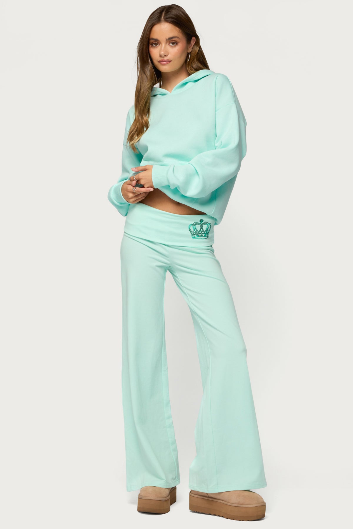 Queen Edikted Foldover Trousers