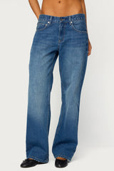 Arabella Low Rise Baggy Jeans