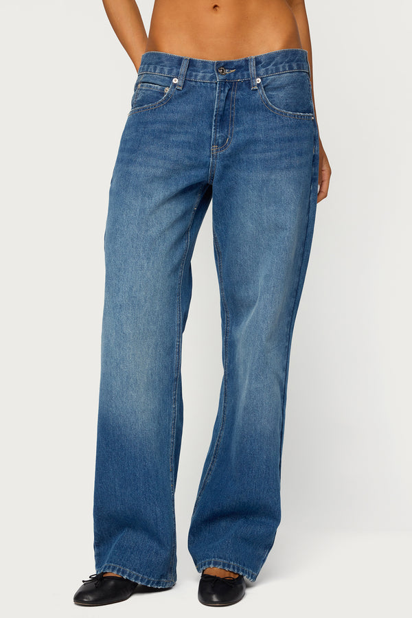 Arabella Low Rise Baggy Jeans view 2