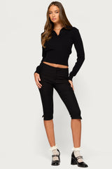 Kaisa Knit Polo Sweater