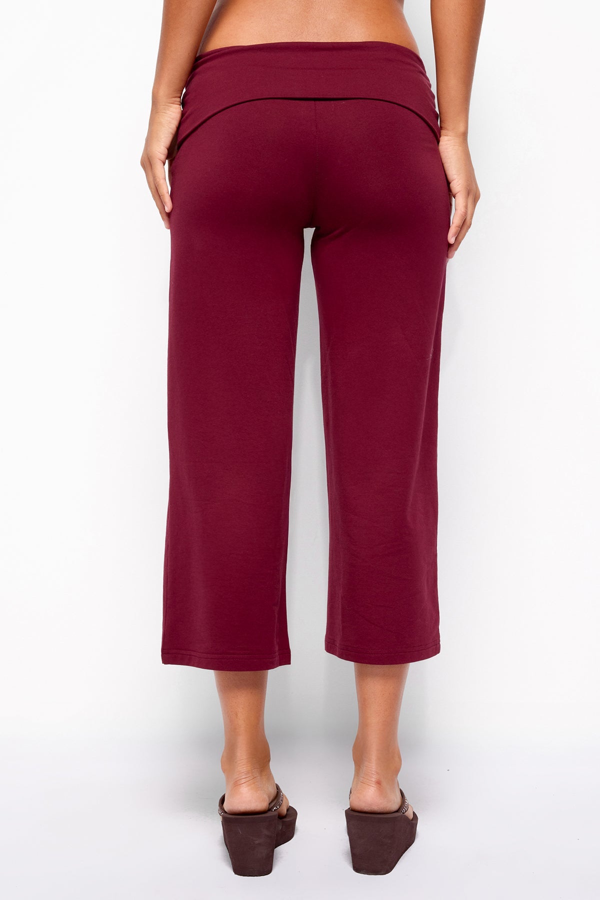 Kanel Foldover Capri Trousers