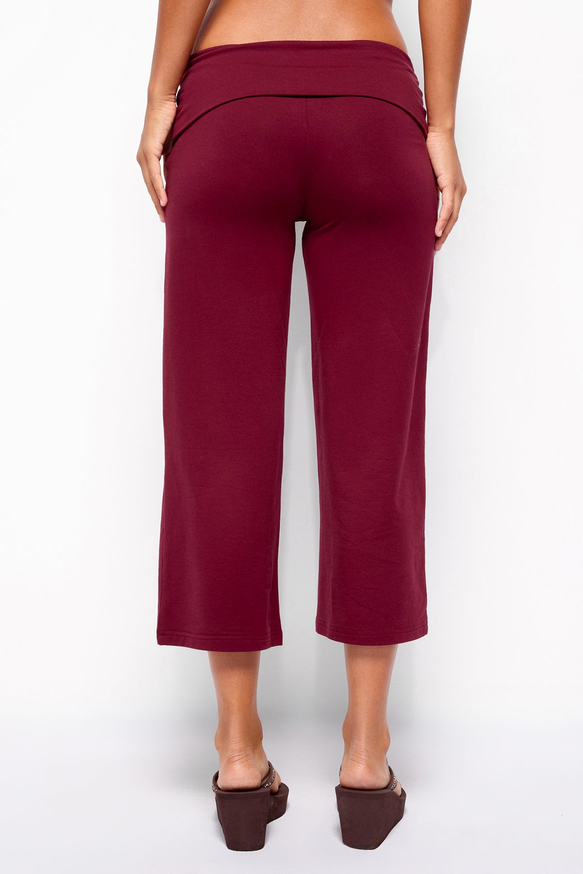 Kanel Foldover Capri Trousers