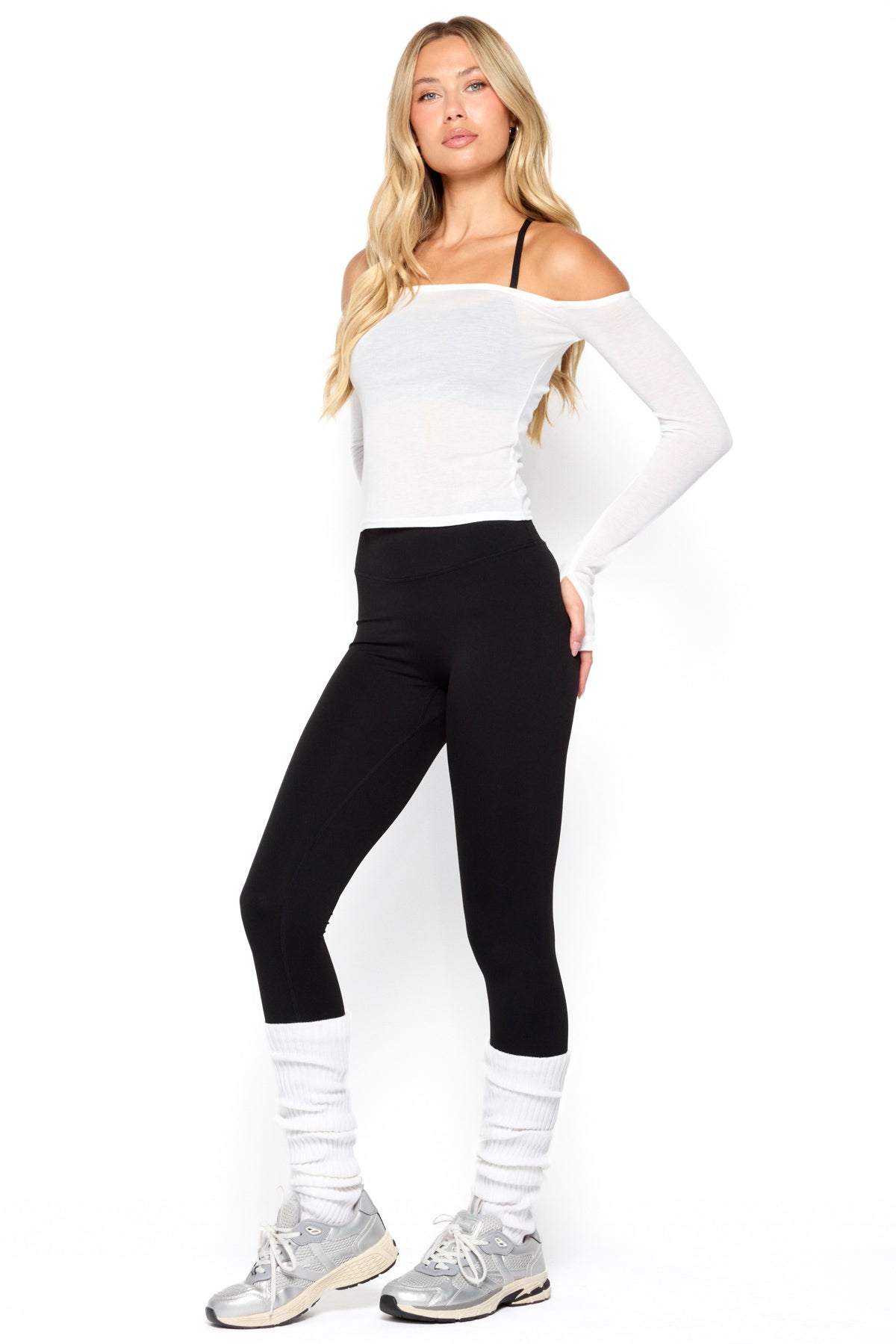 Gemima Sheer Off Shoulder Top
