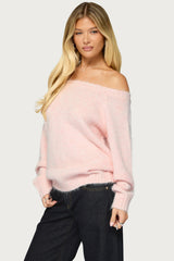Hada Knit Off Shoulder Sweater
