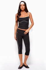 Halleigh Contrast Tank Top