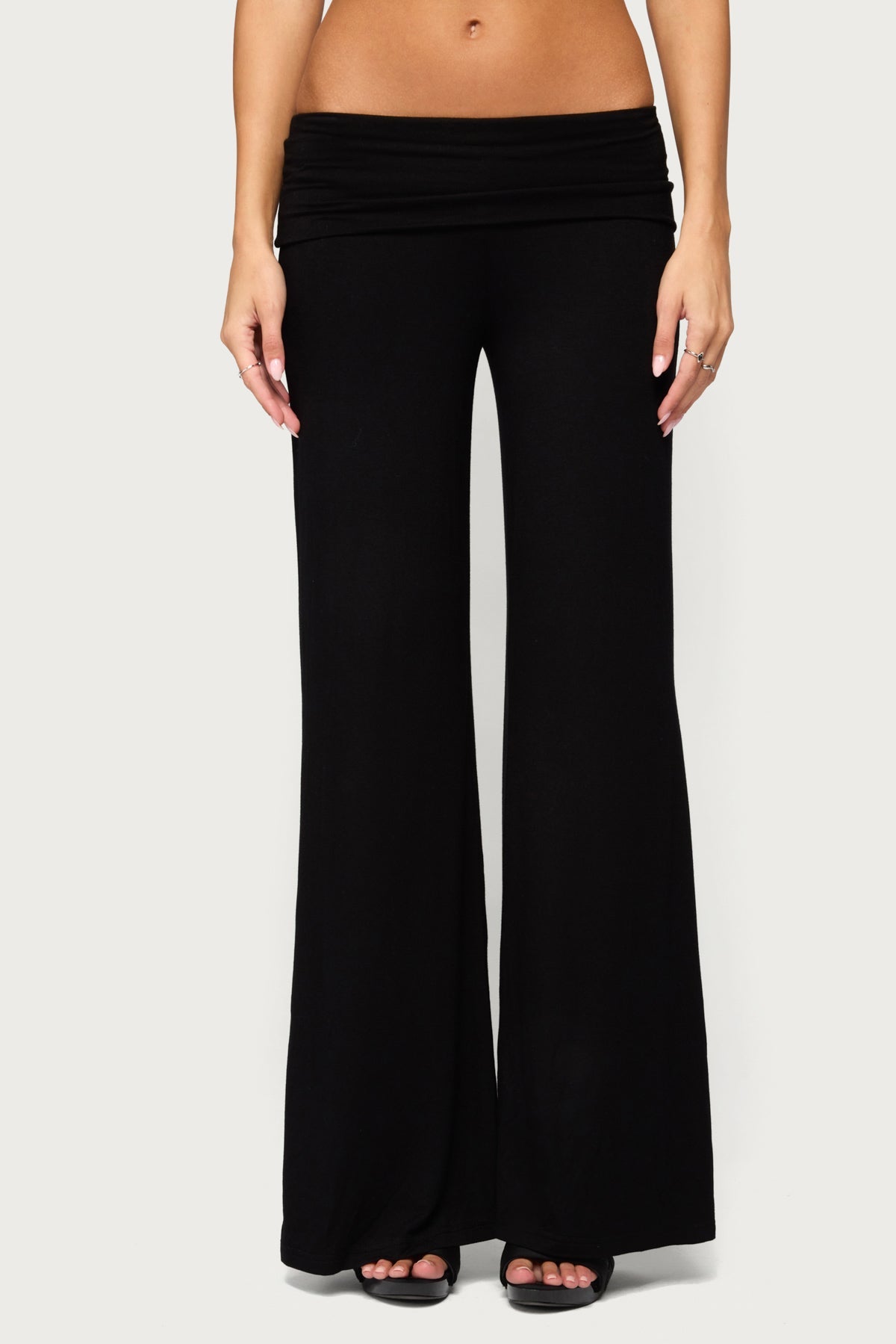Fully Edikted Angel Foldover Trousers