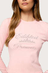 Edikted Princess Long Sleeve Top