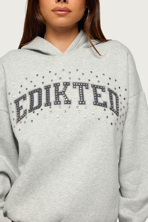 Edikted Obsession Studded Hoodie view 2