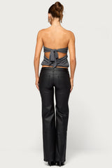 Cordie Strapless Sequin Top